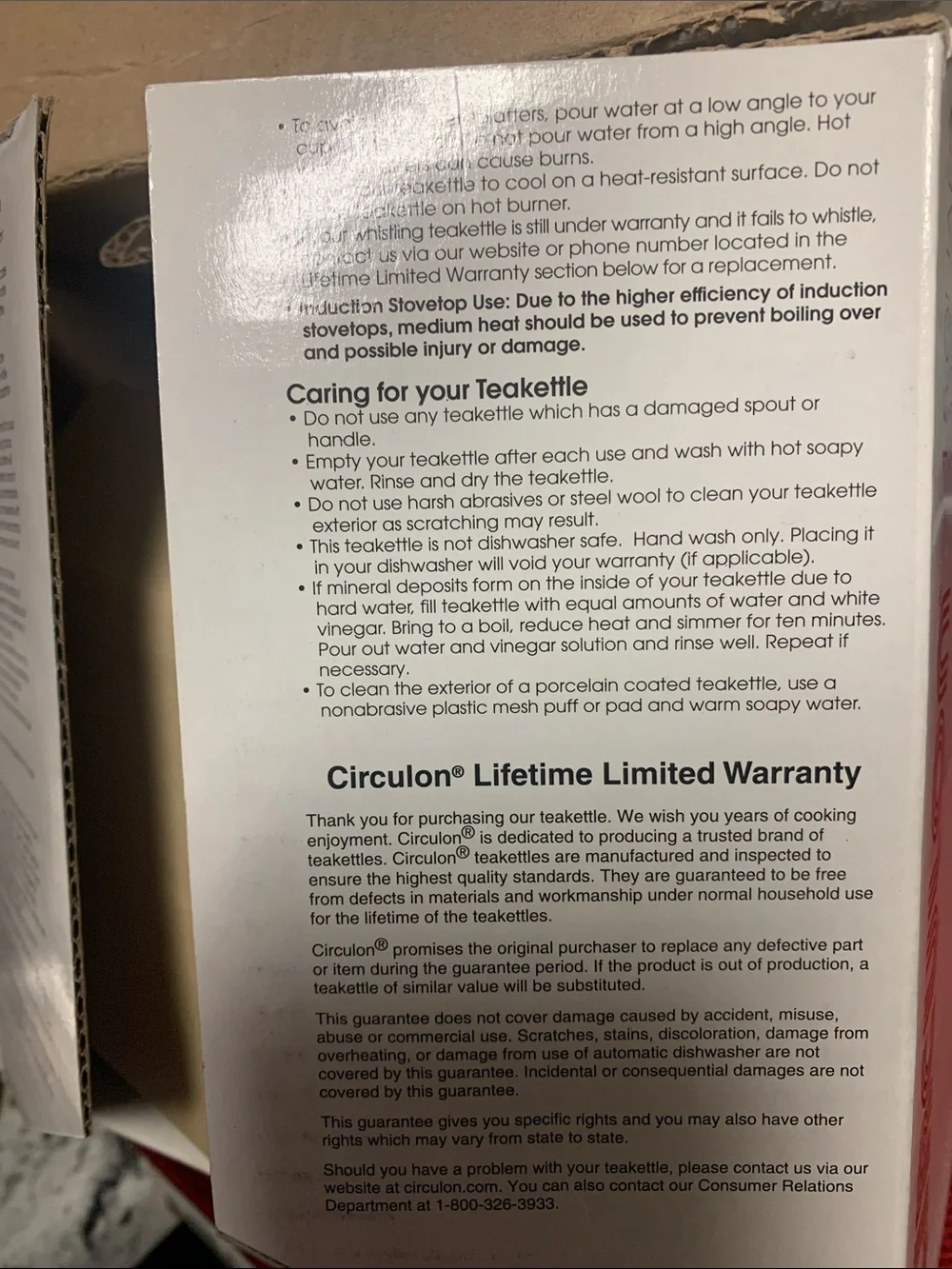 LMT: Circulon Circles 1.9L Kettle - Red